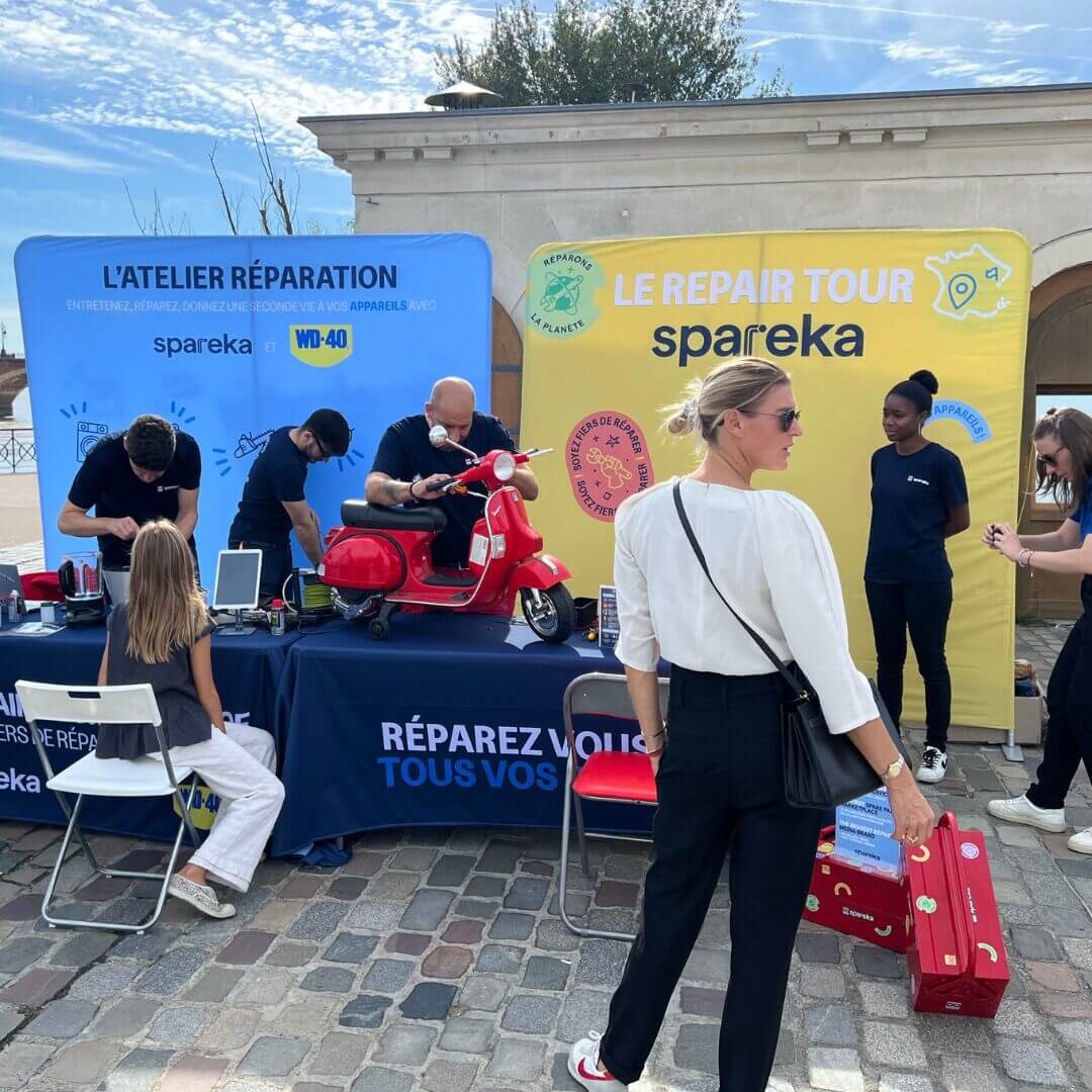 WD-40 et Spareka accompagnent les citoyens dans leur réparation d'objets